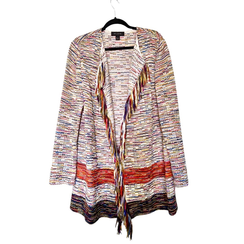 Colorful Woven Ribbon Jacket